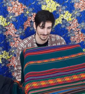 Making of portrait afghan box 2023