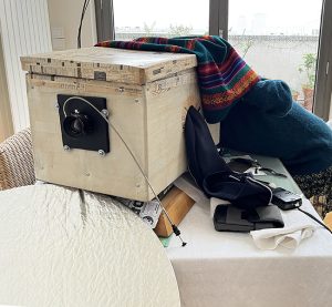 Making of portrait afghan box 2022