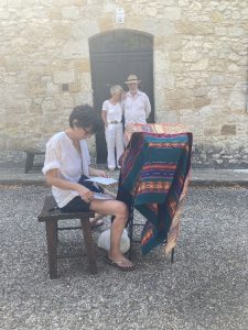 Making of portrait afghan box 2022