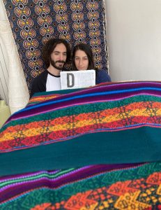 Making of portrait afghan box 2022