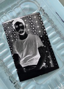 Négatif portrait argentique noir et blanc afghan box 2022