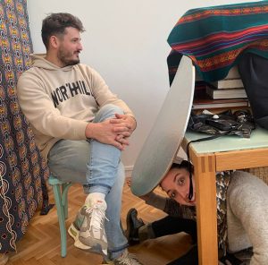 Making of portrait afghan box 2022