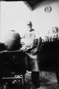 Portrait argentique noir et blanc afghan box 2022