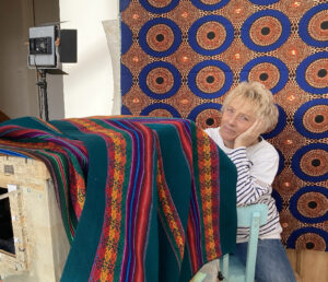 Making of portrait afghan box 2023