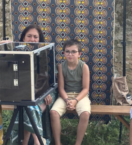 Making of portrait afghan box 2022