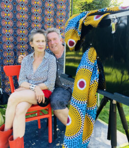 Making of portrait afghan box 2023