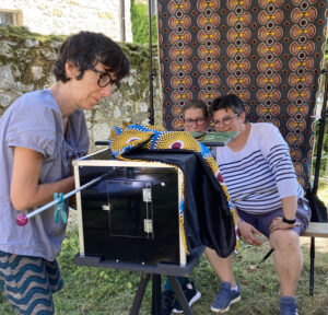 Making of portrait afghan box 2022