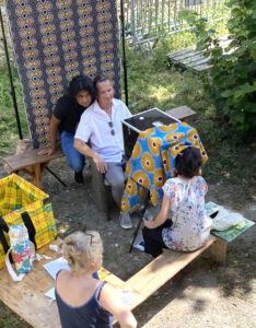 Making of portrait afghan box 2022